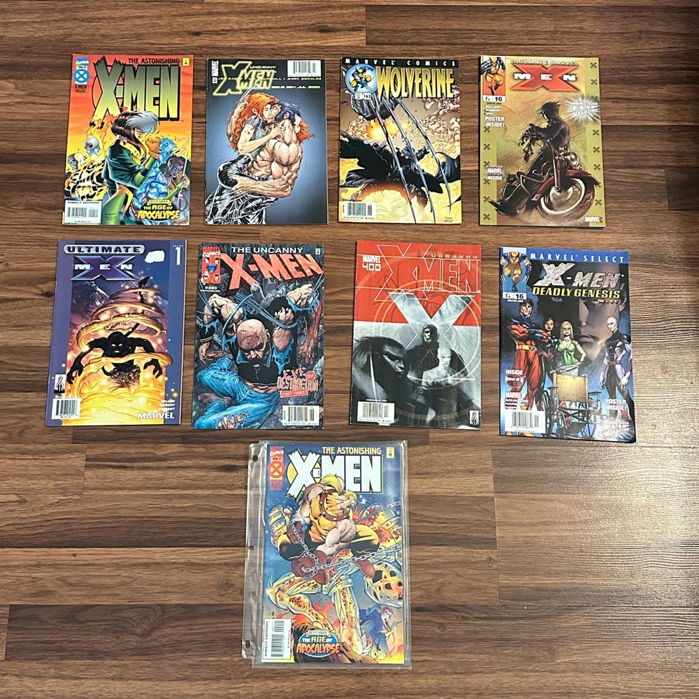 Vtg Marvel “X-Men/Wolverine” Comic Books Lot